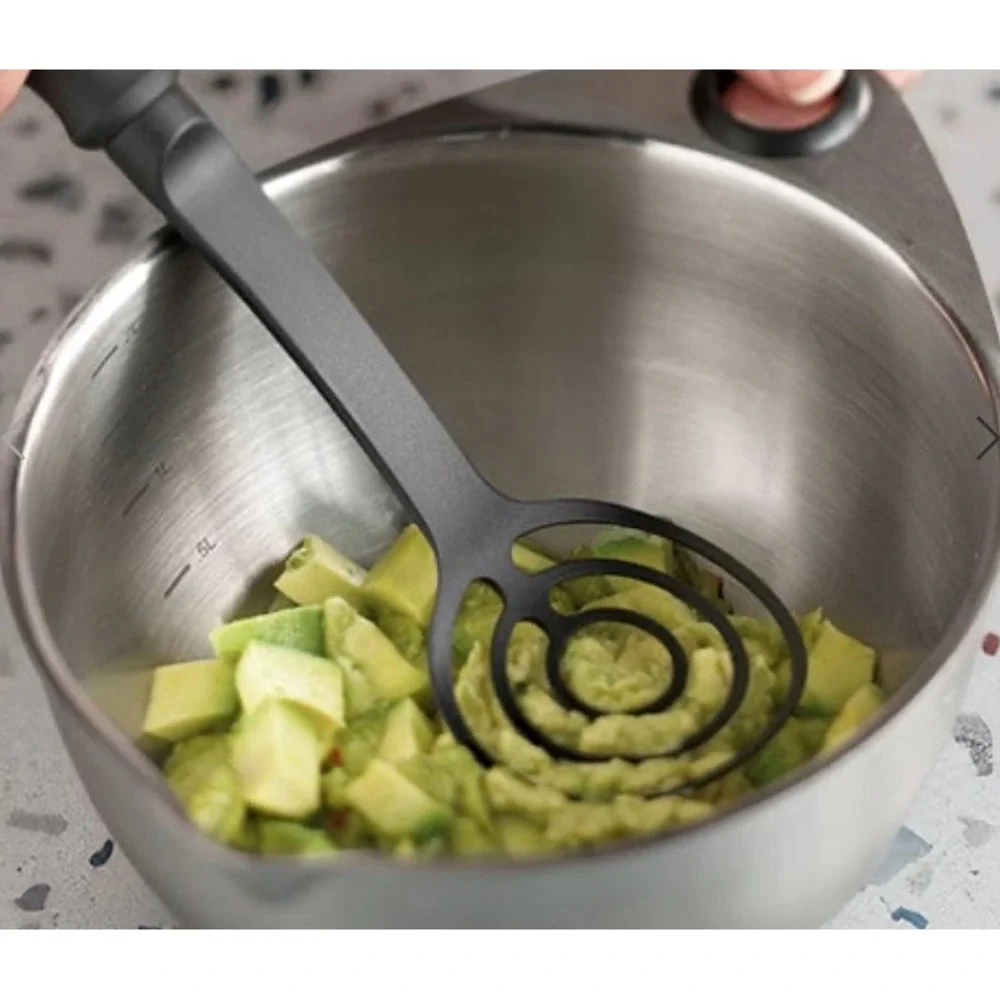 Pampered Chef Mix 'n Masher Black Nylon Multi-Purpose Kitchen Blend Tool